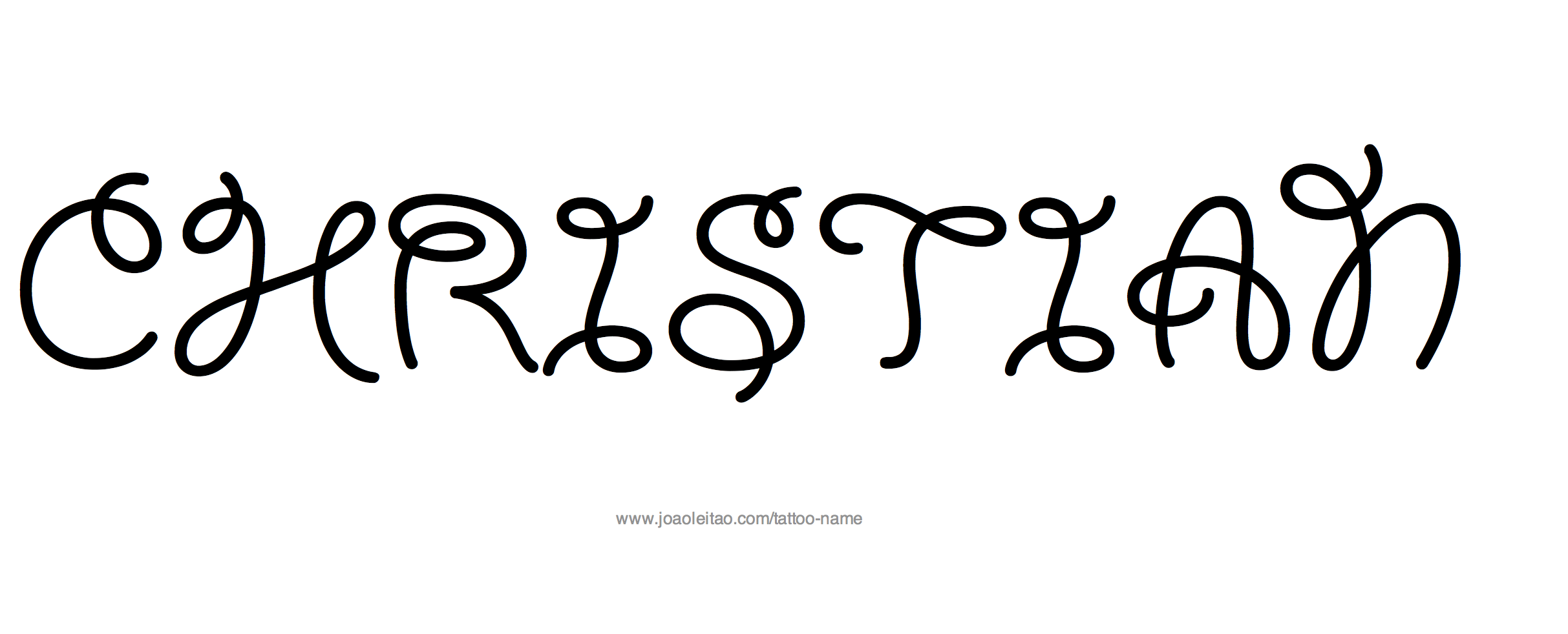 Christian Name Tattoo Designs